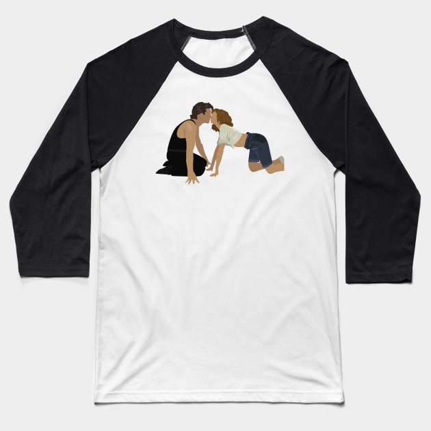 Dirty Dancing Baseball T-Shirt by mariansar